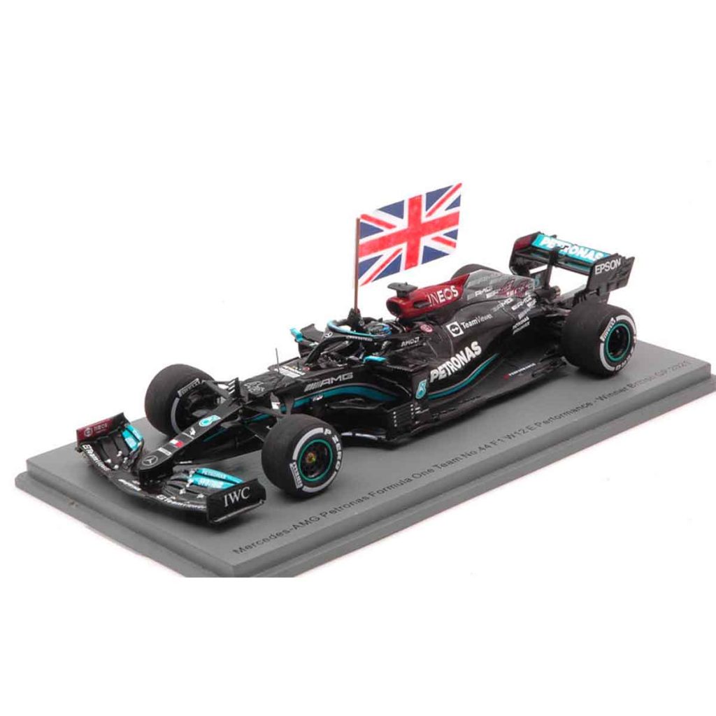 Mercedes AMG F1 W12 E Performance 44 F1 Grand Prix De Russie 100th Victory Avec Pitboard 2021 Lewis Hamilton Spark S7695
