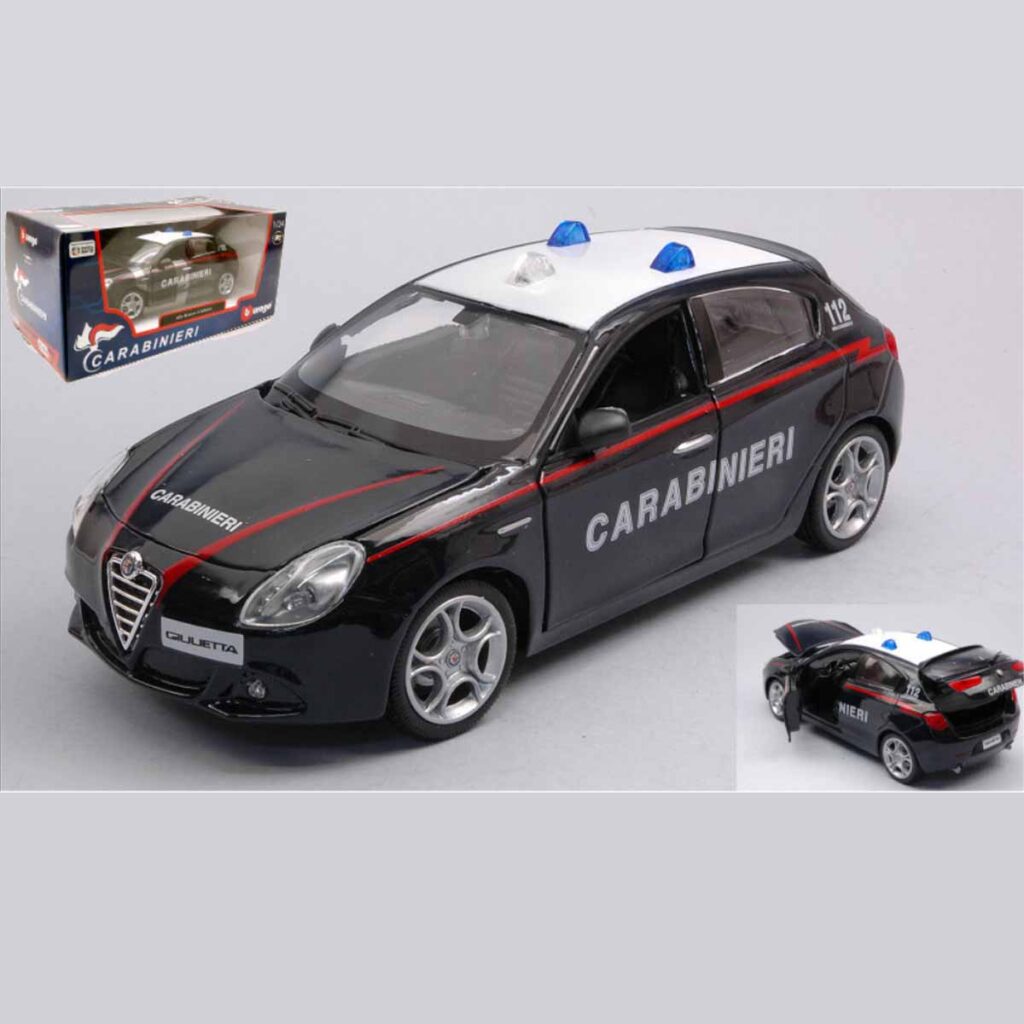 Alfa Romeo Giulietta Carabinieri 1/18 BBR - Modèle En Prévente - Neuf