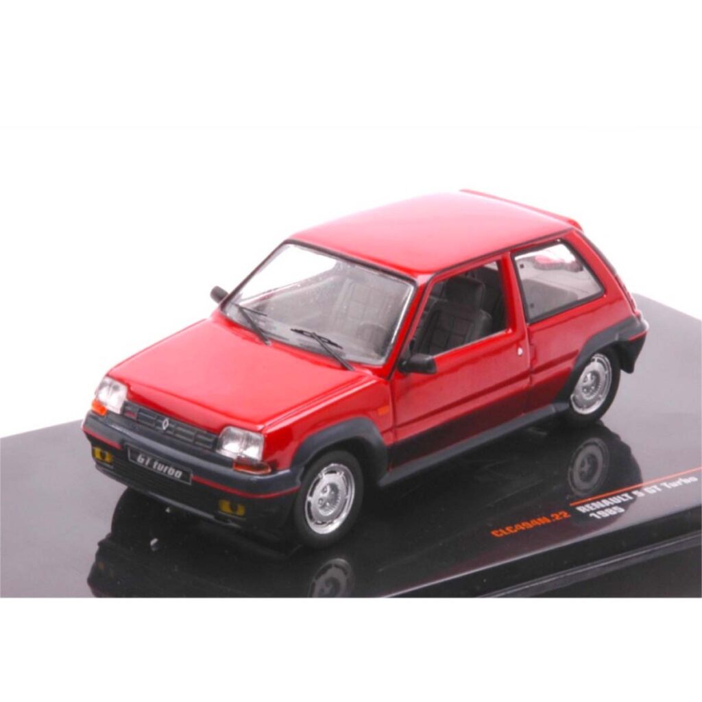 RENAULT 5 GT TURBO 1985 Red 1:43 - IXO MODELS cod.CLC494N ...