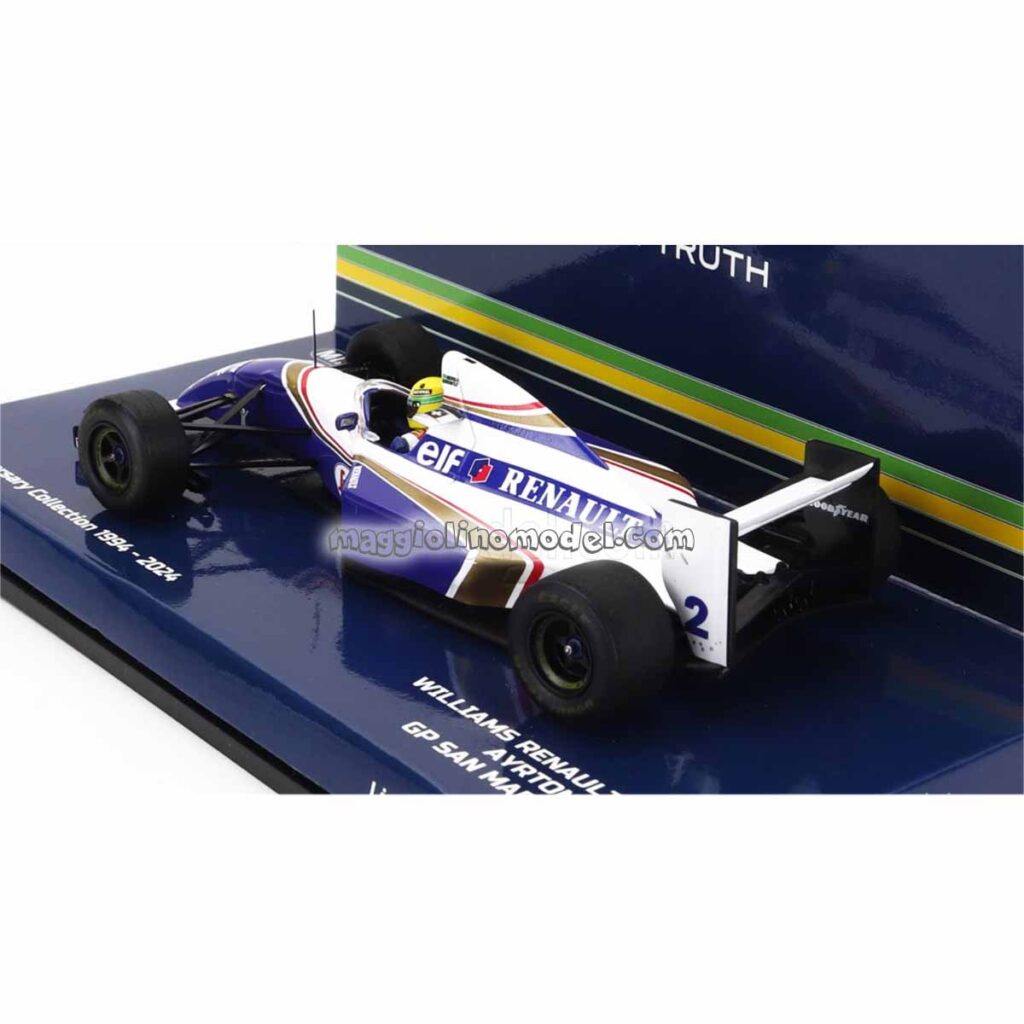 Minichamps 1/43 Williams FW16 #2 De Ayrton Senna – GP San Marino 1994