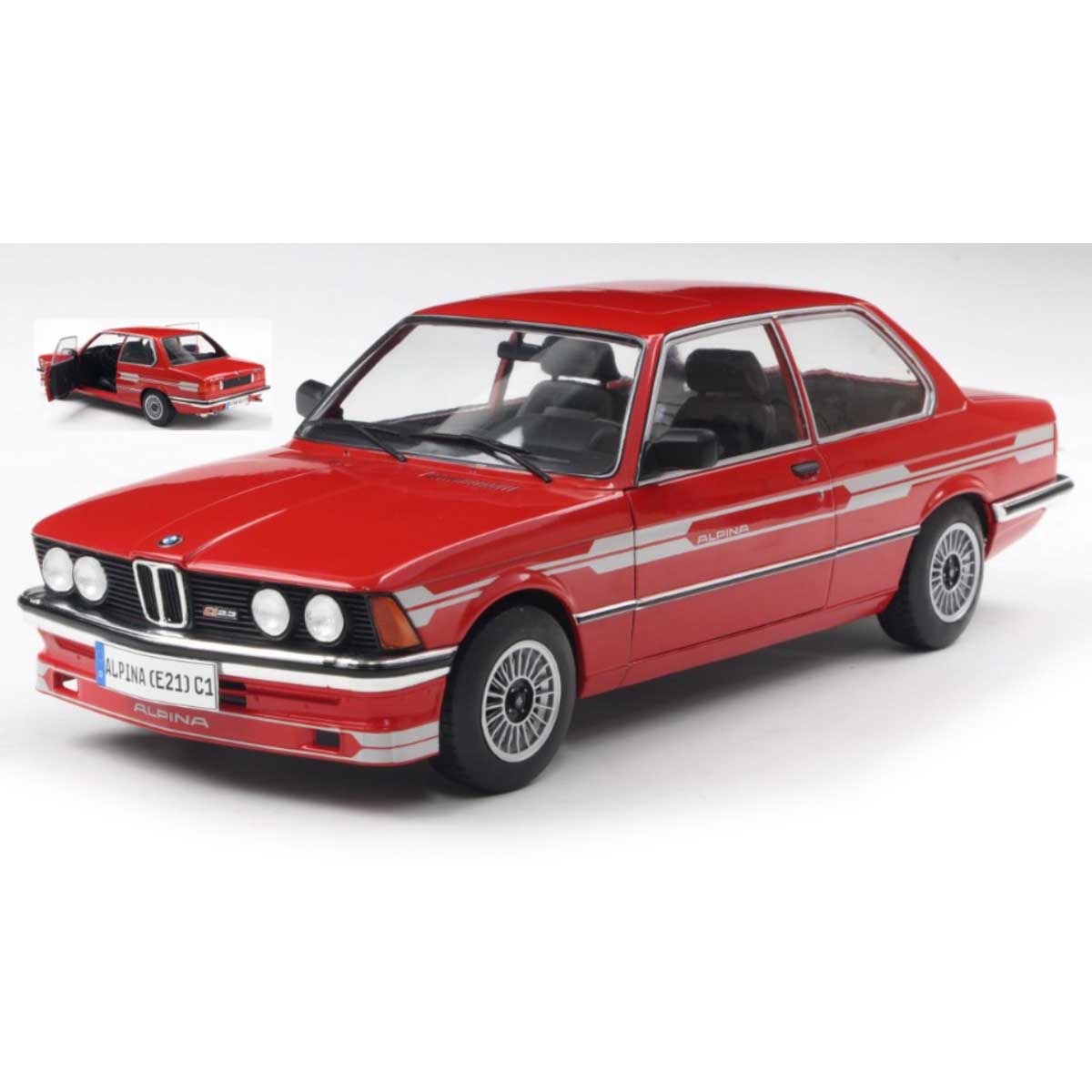BMW ALPINA E21 C1 2,3 1980 RED 1.18 - SOLIDO cod.SL1812803