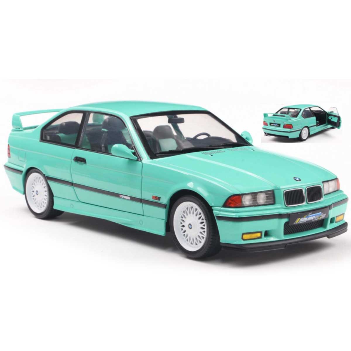 BMW E36 M3 COUPE SOLIDO WORKS 1991 Mint Green 1.18 - SOLIDO cod.SL1803916