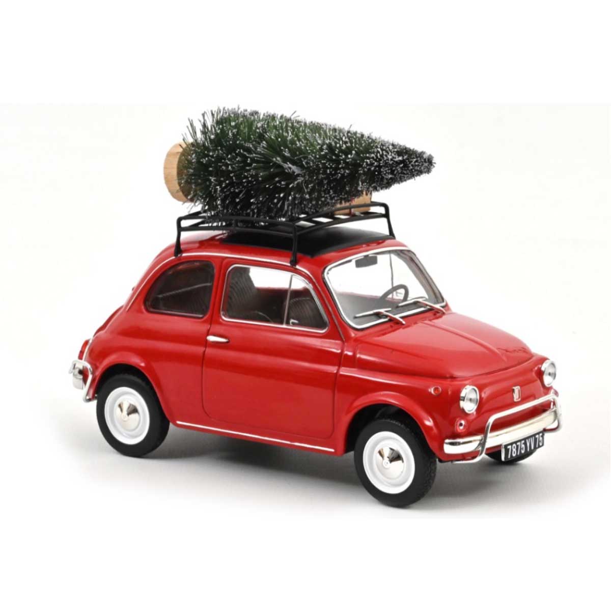 FIAT 500 L 1968 GREEN CHRISTMAS 1.18 - NOREV cod.NV187779
