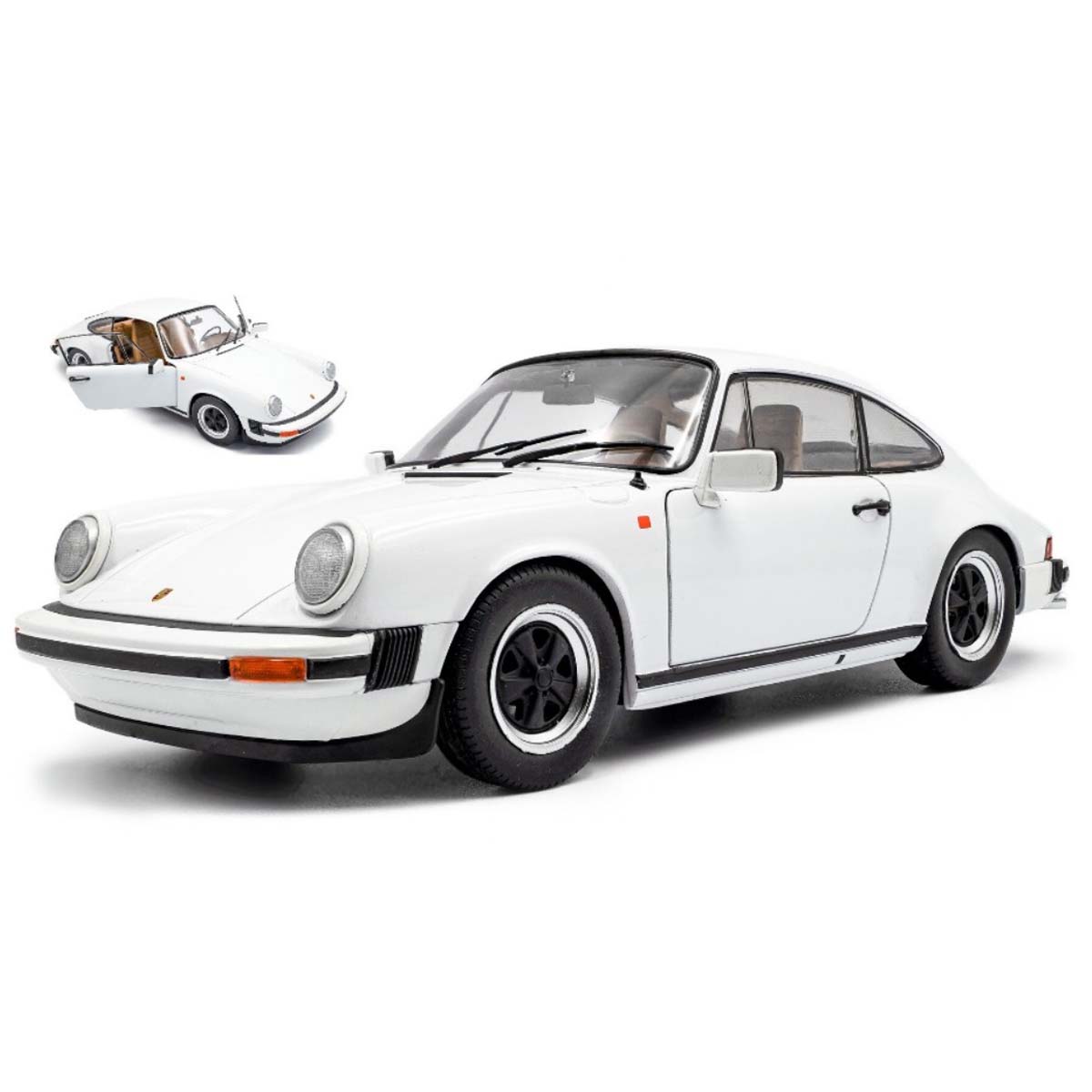 PORSCHE 911 (930) 3,0 SC 1974 White 1.18 - SOLIDO cod.SL1802610