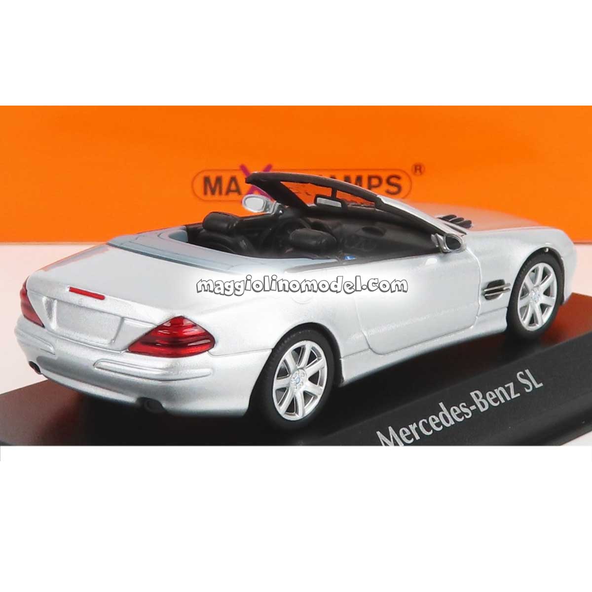 MERCEDES BENZ - SL-CLASS (R230) 2001 Metallic Grey 1.43 - MINICHAMPS cod.940031030 1