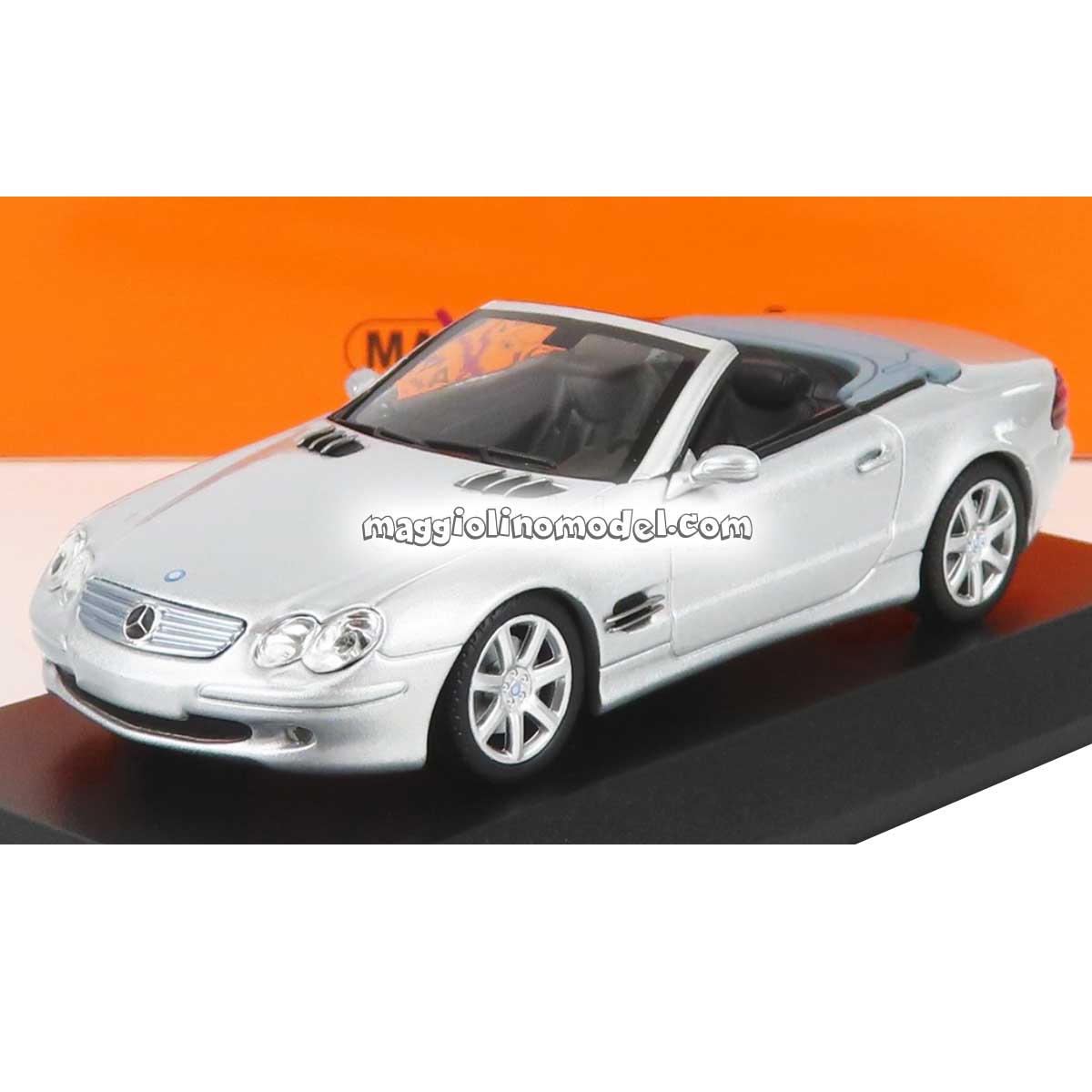 MERCEDES BENZ - SL-CLASS (R230) 2001 Metallic Grey 1.43 - MINICHAMPS cod.940031030