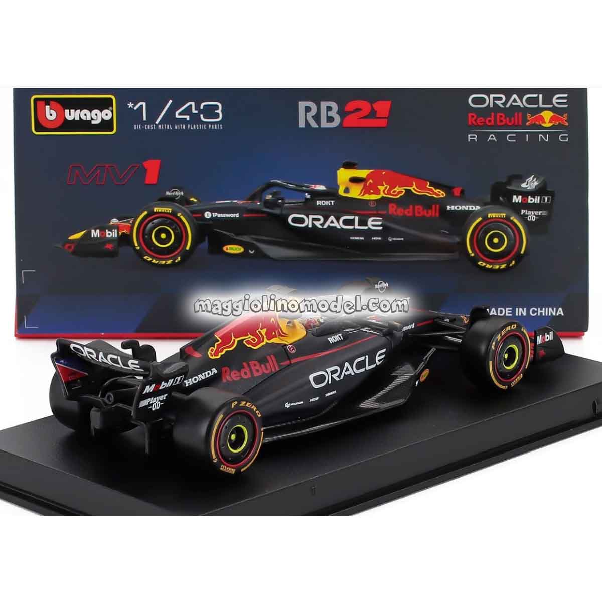 RED BULL F1 RB21 N.1 2025 MAX VERSTAPPEN - BURAGO cod.18-38234-V 1
