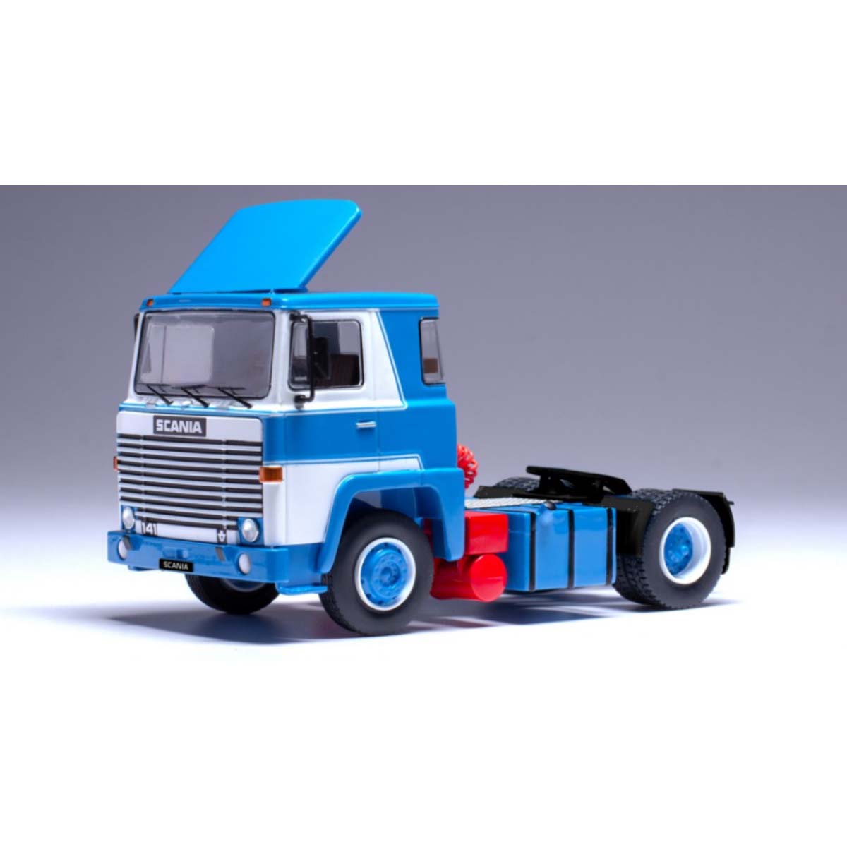SCANIA LBT 141 1976 Blue-White 1.43 - IXO MODELS cod.TR221
