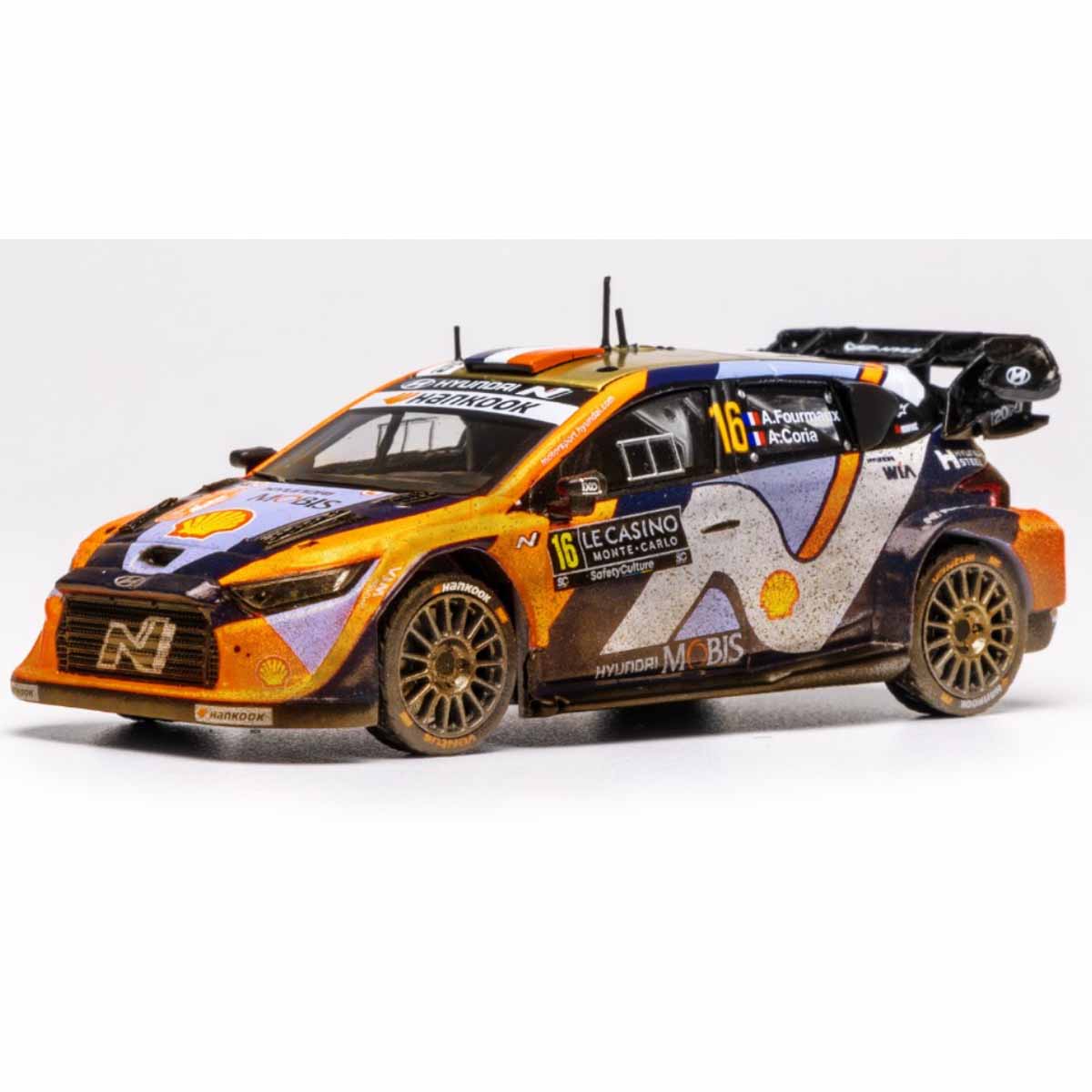 HYUNDAI i20 N N.16 RALLY1 MONTE CARLO 2025 Fourmaux-Coria 1.43 - SOLIDO cod.RAM973A