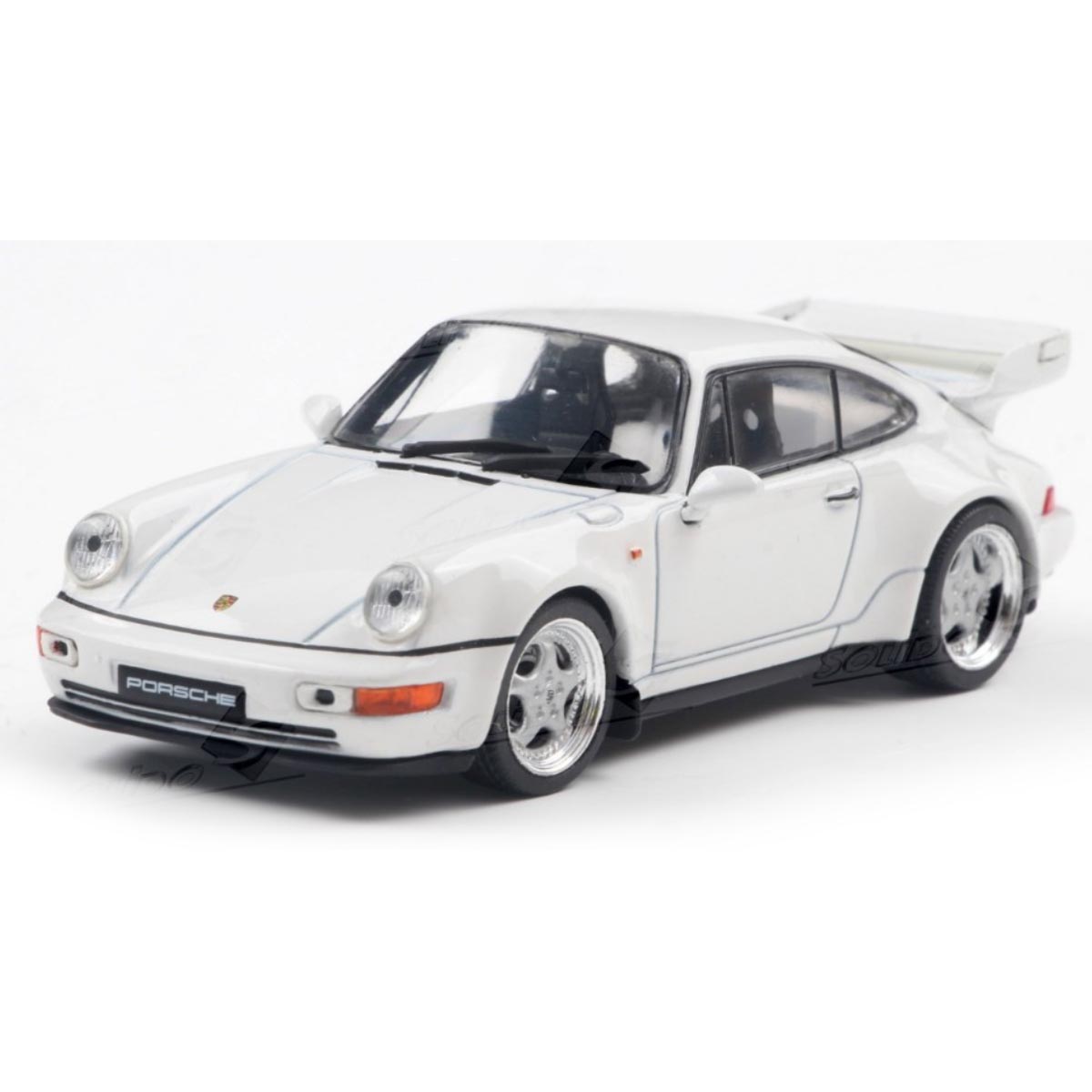 PORSCHE 911 (964) RS 3.8 1994 Grand Prix White 1.43 - SOLIDO cod.SL4316902