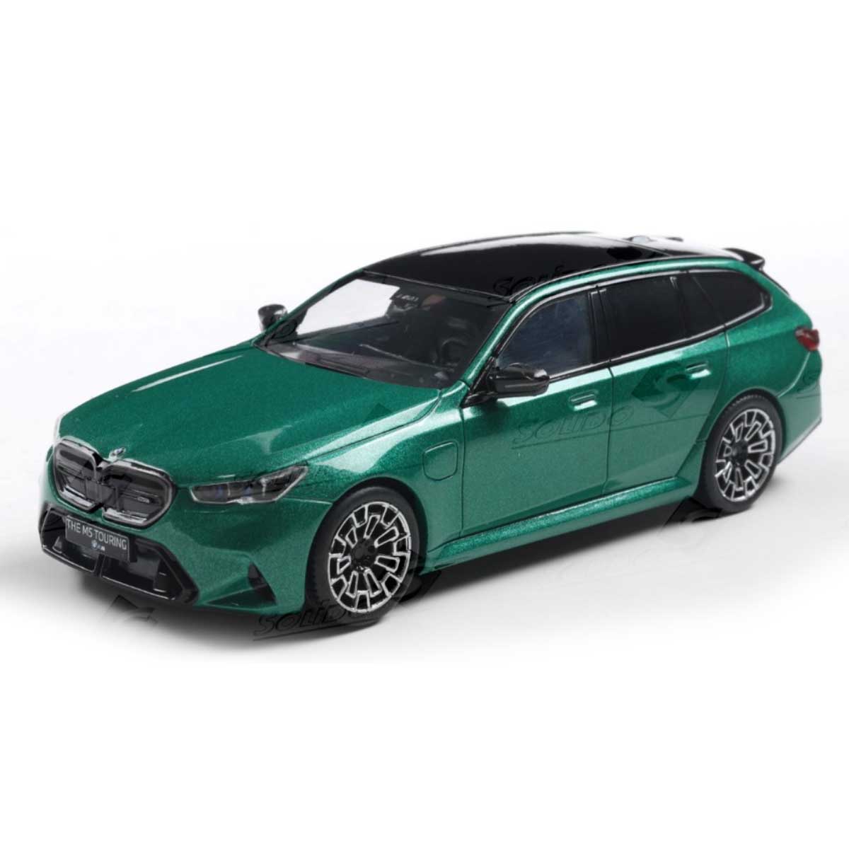BMW M5 TOURING 2024 Isle of Man Green 1.43 - SOLIDO cod.SL4317503
