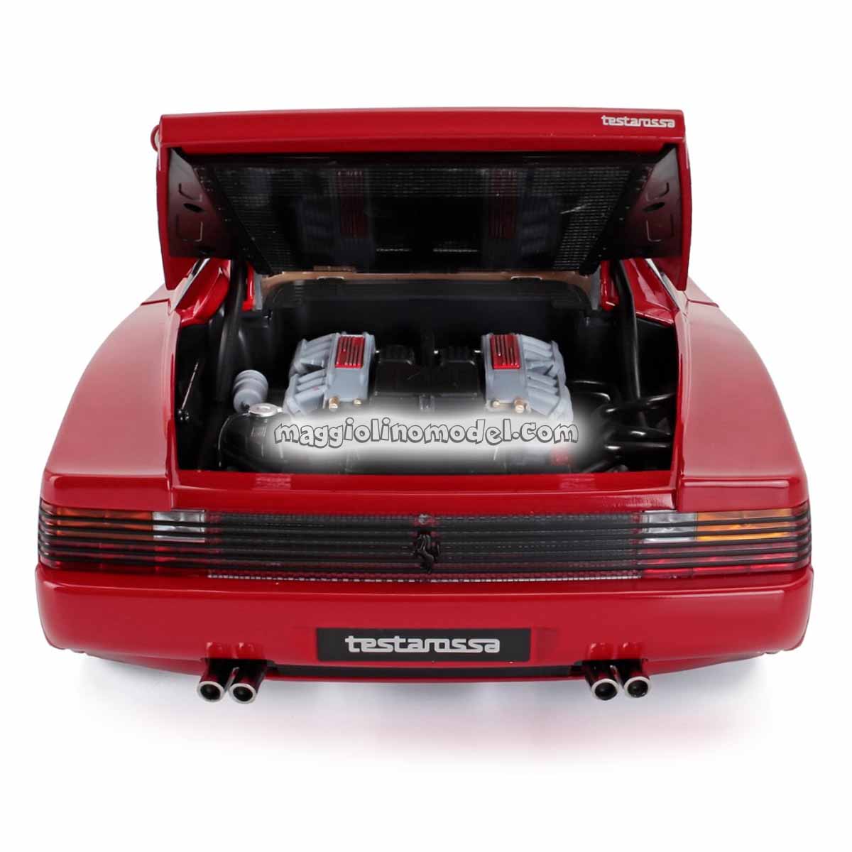 FERRARI TESTAROSSA MKI Monodado Monospecchio 1984 Red 1.12 - KK SCALE cod.KKDC120204 6
