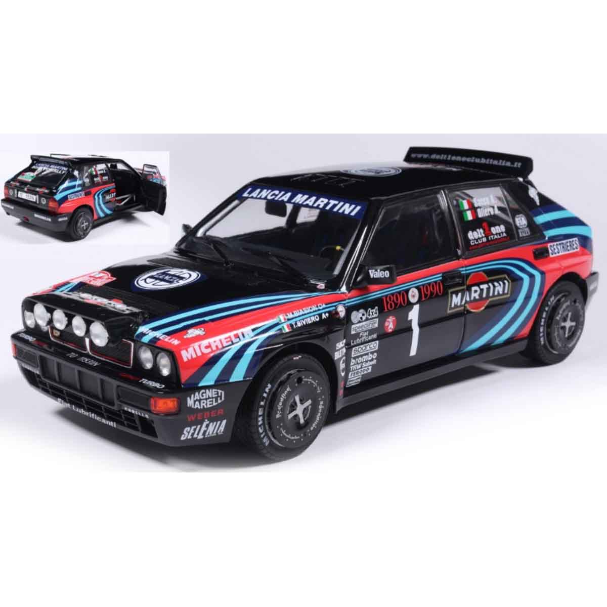 LANCIA DELTA HF INTEGRALE ,Tribute To Biasion, A.Sacco-A.Ollero 1.18 - SOLIDO cod.SL1807809
