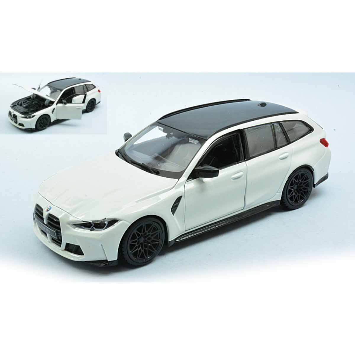 BMW M3 TOURING 2023 White 1.24 - BURAGO cod.BU21112W
