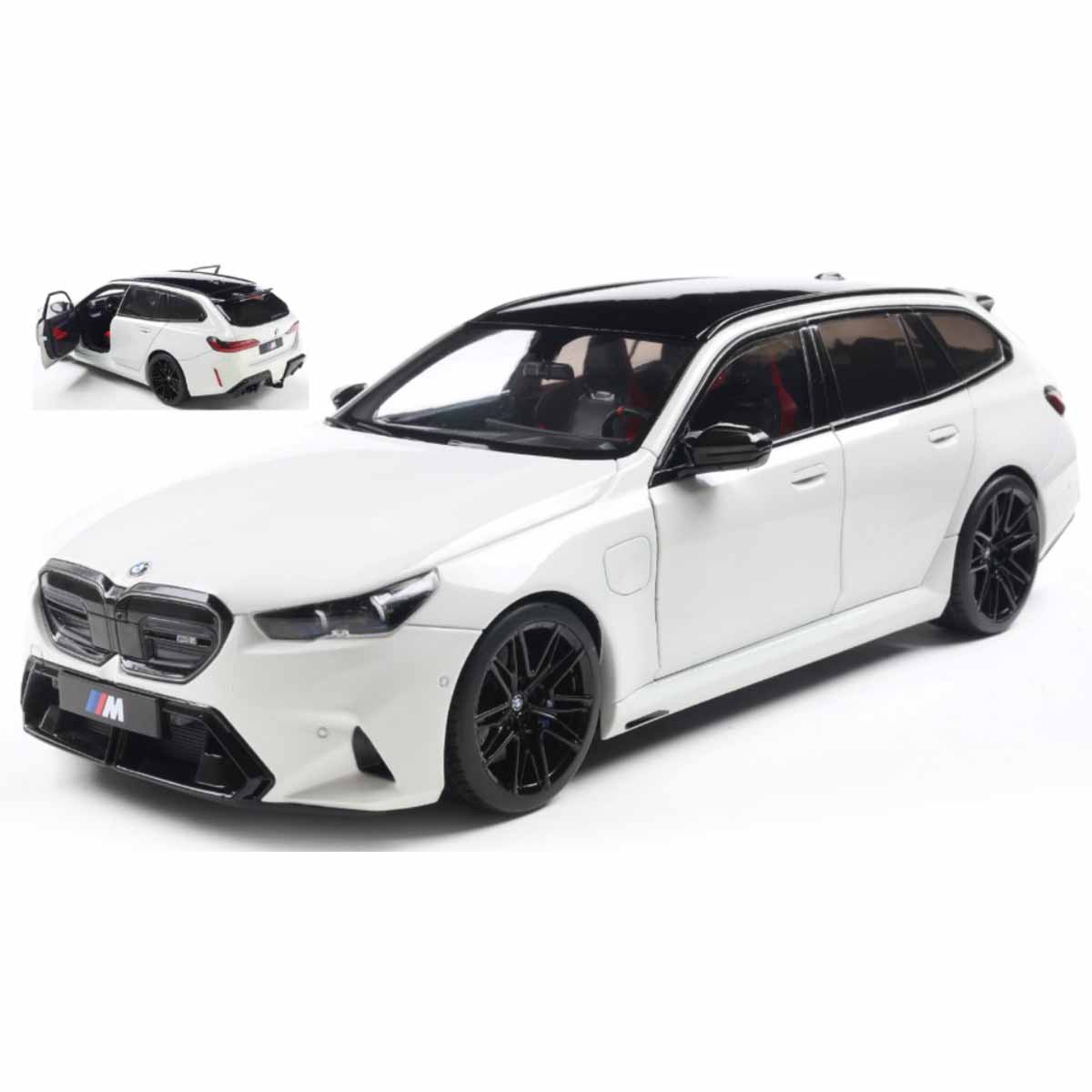 BMW M5 TOURING 2025 Alpine White Solid 1.18 - SOLIDO cod.SL1814802