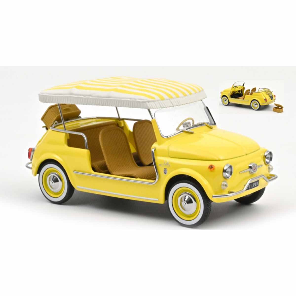 FIAT 500 JOLLY 1965 Yellow 1.18 - NOREV cod.NV187790