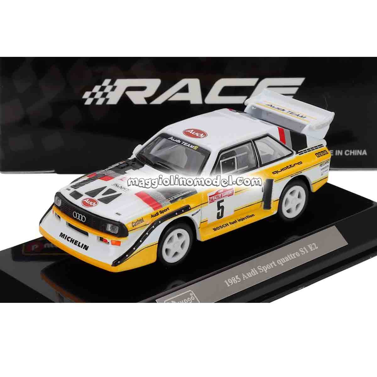 AUDI QUATTRO SPORT E2 S1 N.5 Winner Rally San Remo 1985 W.ROHRL-C.GEISTDORFER 1.43 - BURAGO cod.BU38326