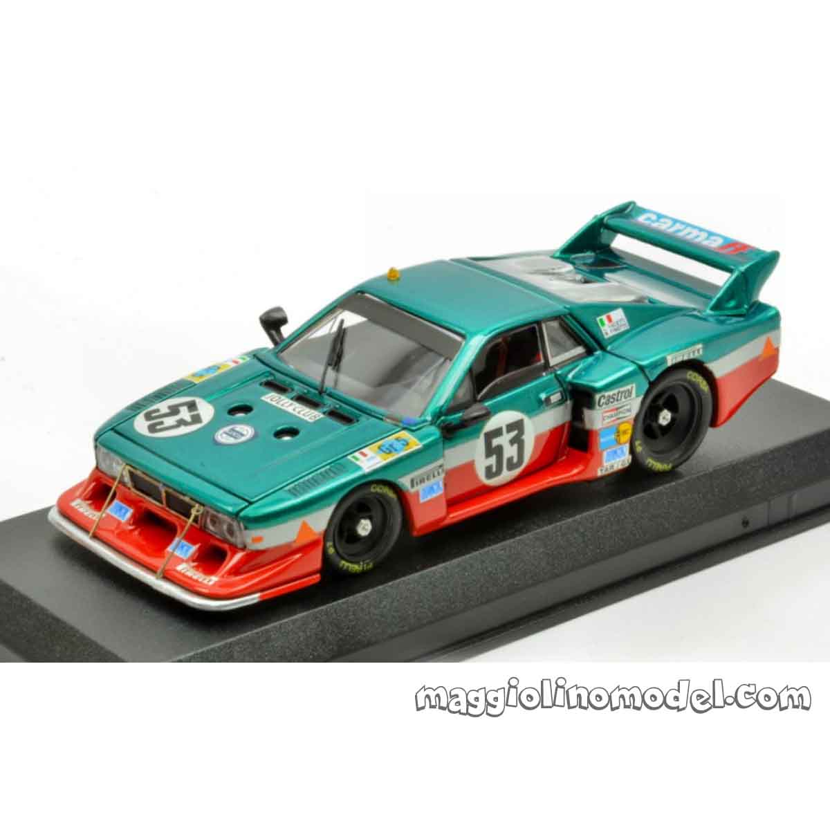 LANCIA BETA MONTECARLO TURBO N.53 24 H LE MANS 1980 FACETTI-FINOTTO 1.43 - BEST MODEL cod.BT9182-2