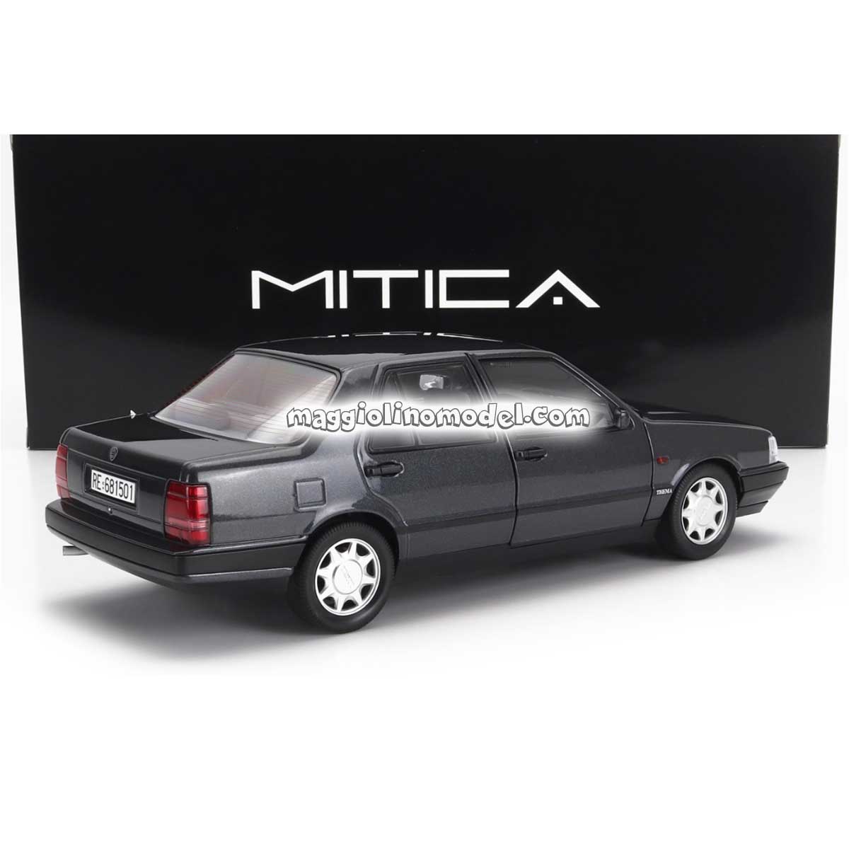 LANCIA THEMA TURBO 16V LX 2S 1991 Metallic Black 1.18 - MITICA cod.202010-D 2