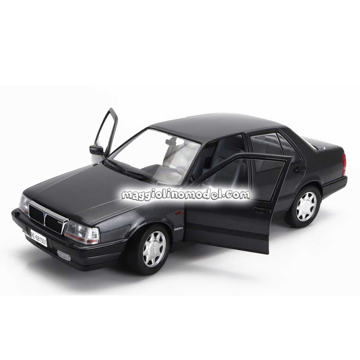 LANCIA THEMA TURBO 16V LX 2S 1991 Metallic Black 1.18 - MITICA cod.202010-D 3