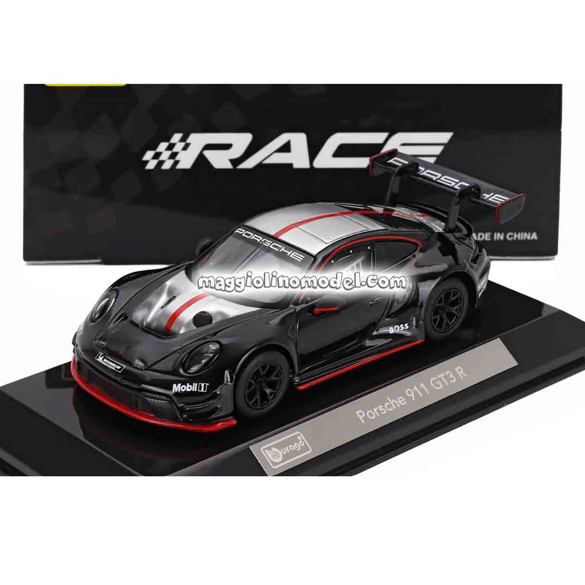 PORSCHE 911 (992) GT3 R N.0 RACING BASE COUPE 2023 1.43 - BURAGO cod.BU38321