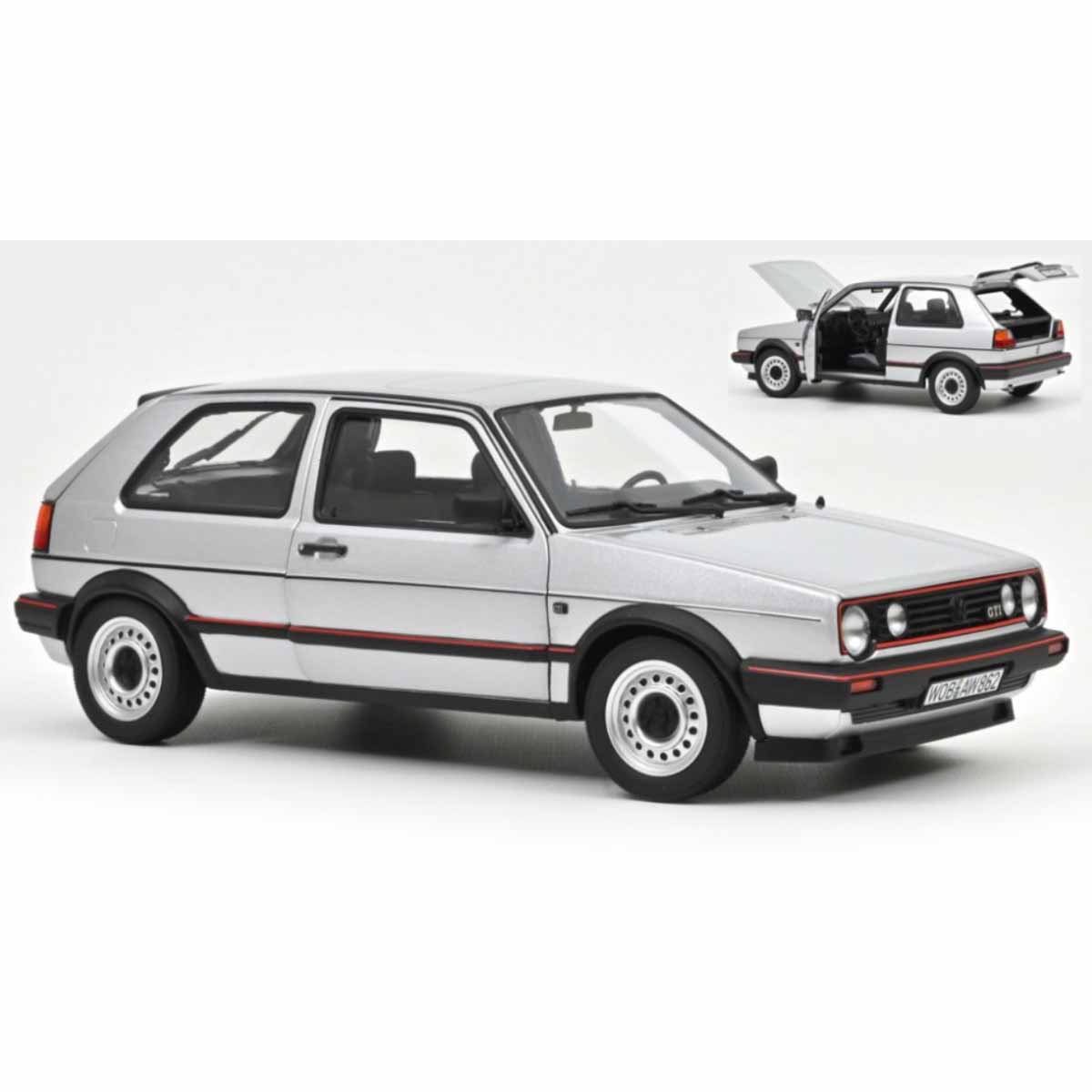 VOLKSWAGEN GOLF GTI II 1989 Diamond Silver 1.18 - NOREV cod.NV188584